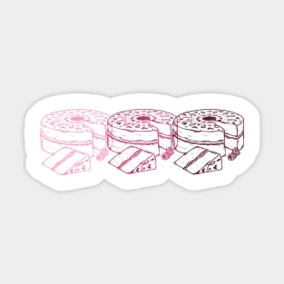 Victoria Sponge Sticker